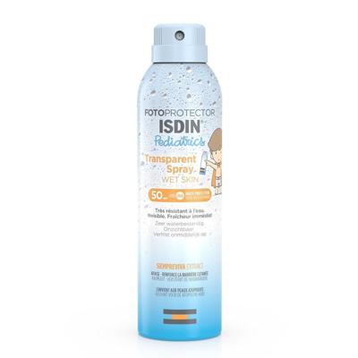 Isdin Pediatrics Transparant Spray Wet Skin SPF50