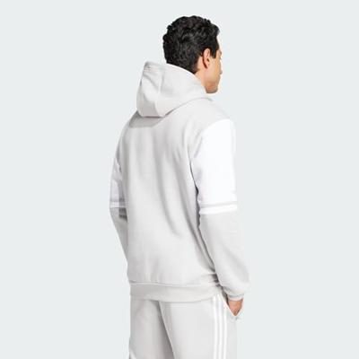 adidas Squadra 25 Hoodie Lichtgrijs Wit