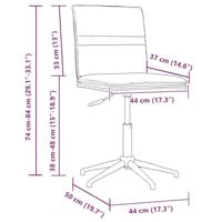 Eetkamerstoelen 2 st fluweel donkergroen - thumbnail