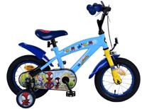 Spiderman Spidey kinderfiets - jongens - 12 inch - blauw - thumbnail