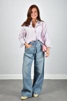 Academia blouse Marie Patch 76D3P2-420 pink striped - thumbnail