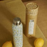 Laura Ashley giftset thermosfles Petit Flowers geel - thumbnail