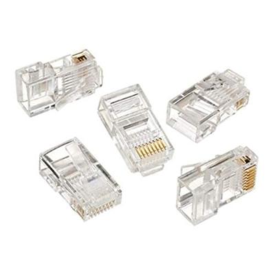 UTP connector 8-pins 8P8C (RJ45) voor CAT5, 50 stuks