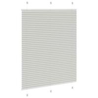 VidaXL Plissé rolgordijn 105x100 cm stofbreedte 104,4 cm polyester - thumbnail