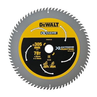 DeWALT Cirkelzaagblad voor Hout | Extreme Runtime | Ø 305mm Asgat 30mm 78T - DT99576-QZ