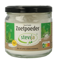 SteviJa Zoetpoeder - pot stevia 180 Gram - thumbnail