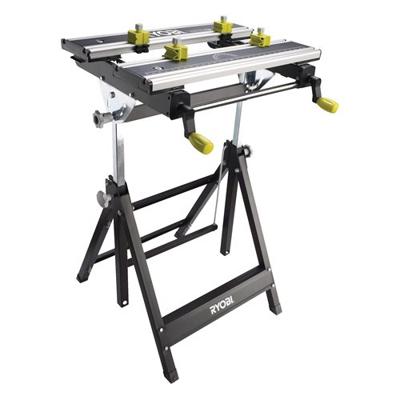 RYOBI-werkbank RWB03 opvouwbaar, verstelbaar en zwenkbaar met een maximale belasting van 100 kg