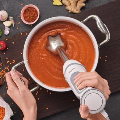 Braun mq5245wh multiquick 5 vario staafmixer wit/grijs