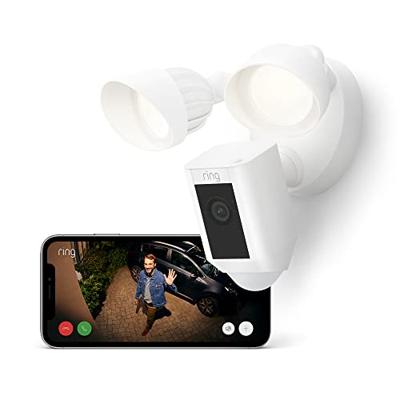 ring Floodlight Cam Wired Plus White 8SF1P1-WEU0 IP Bewakingscamera WiFi 1920 x 1080 Pixel ring Floodlight Cam Wired Plus White 8SF1P1-WEU0 IP Bewakingscamera WiFi 1920 x 1080 Pixel