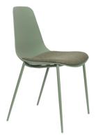 ZILT Eetkamerstoel 'Ismael' kleur Groen - thumbnail