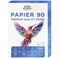Avery-Zweckform PAPIER 90 Premium Quality Paper 2563 Printpapier, kopieerpapier DIN A4 90 g/m² 500 vellen Wit - thumbnail