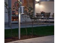 Staande buitenlamp 2 x 8W 700 lumen dimbaar Ull gegalvaniseerd LED downspot 591-320 - thumbnail