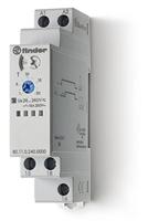 Finder 80.11.0.240.0000 Tijdrelais Monofunctioneel 1 stuk(s) Tijdsduur: 0.1 s - 20 h 1x wisselcontact - thumbnail