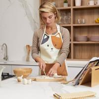 Kat keukenschort - Calico (gekleurd) - thumbnail