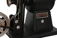 Decoratieve figuren Home ESPRIT Zwart Zilverkleurig Vintage Klassieke films 23,5 x 11 x 24,5 cm - thumbnail