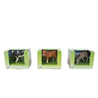 Kids Globe dierfiguur koe/ezel 7-8cm - thumbnail