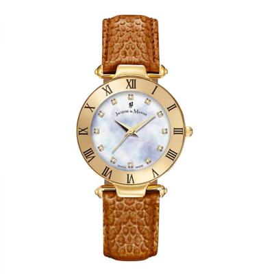 JACQUES du MANOIR JWL00106 Dames Horloge 33mm Swiss-Made JACQUES du MANOIR JWL00106 Dames Horloge 33mm Swiss-Made