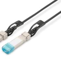 ASSMANN Electronic DN-81221-01 Glasvezel kabel 1 m SFP+ Zwart - thumbnail