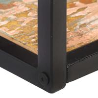 VidaXL Wandschappen 2 st 120 cm massief gerecycled hout - thumbnail
