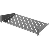Rittal 5501.615 19 inch Apparaatbodem voor patchkast 2 HE Vast inbouw Geschikt voor kastdiepte: vanaf 300 mm Zwart - thumbnail