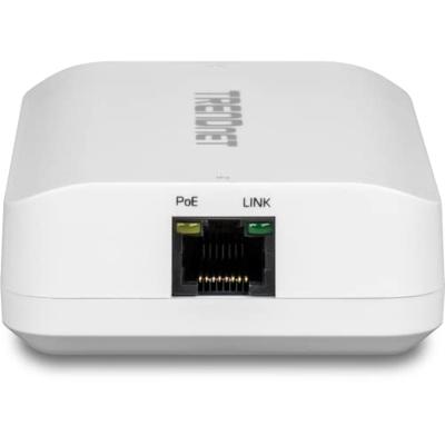 TRENDnet TPE-E200 2-Port Gigabit PoE++ Extender, 1 x Gigabit PoE+-ingang, 2 x Gigabit PoE-uitgang, verlengt 100 m tot 200 m (656 ft), Daisy Chain 4 eenheden tot 500 m (1640 ft)