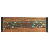 Wandtafel 110x35x76 cm massief gerecycled hout - thumbnail