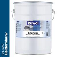 Ruwol Betonverf Helderblauw (RAL 5010) 20 liter - thumbnail