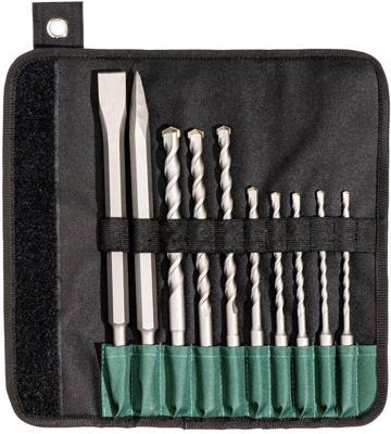 Metabo 630824000 Beton-spiraalboren set 10-delig 5 mm, 5.5 mm, 6 mm, 7 mm, 8 mm, 10 mm, 12 mm, 14 mm 10 stuk(s)