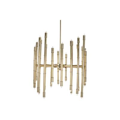 Plafondlamp Home ESPRIT Gouden Metaal Staal 74 x 74 x 138 cm