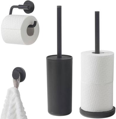 Tiger Urban toilet accessoires 4-delig vrijstaand zwart