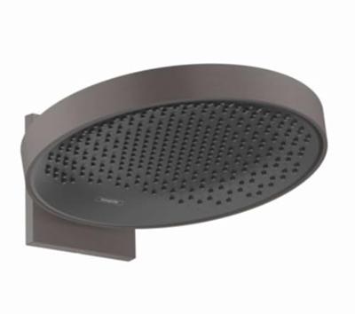 Hansgrohe Hoofddouche Rainfinity PowderRain 360 1jet Met Douche-arm Geborsteld Zwart Chroom Hansgrohe Hoofddouche Rainfinity PowderRain 360 1jet Met Douche-arm Geborsteld Zwart Chroom