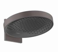 Hansgrohe Hoofddouche Rainfinity PowderRain 360 1jet Met Douche-arm Geborsteld Zwart Chroom - thumbnail
