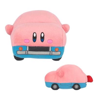 Kirby auto pluchen knuffel - 19 cm