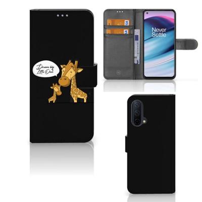OnePlus Nord CE 5G Leuk Hoesje Giraffe OnePlus Nord CE 5G Leuk Hoesje Giraffe