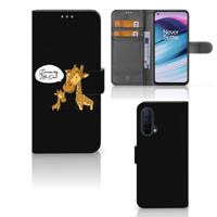 OnePlus Nord CE 5G Leuk Hoesje Giraffe - thumbnail