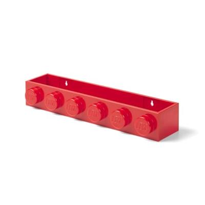 LEGO - Boekenplank, Rood - Polypropyleen - LEGO