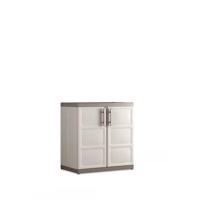 Keter Excellence XL Opbergkast laag - 2 planken - thumbnail