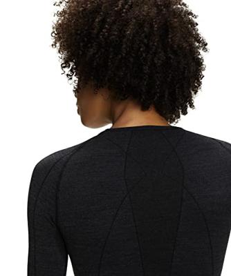Falke Wool-Tech Longsleeve Thermoshirt Dames Black XL - thumbnail