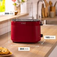 Bosch TAT2M124 MyMoment Broodrooster Rood - thumbnail