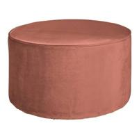 Woood Sara poef laag Oudroze - thumbnail