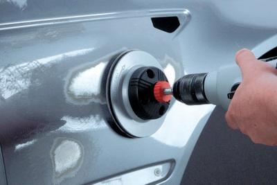 Wolfcraft 2218100 Schuurpapier voor schuurschijf Met klittenband, Ongeperforeerd Korrelgrootte (num) 400 (Ø) 125 mm 5 stuk(s)