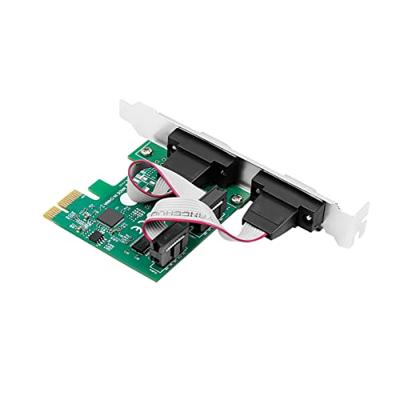 LogiLink PC0031 Seriële interfacekaart Serieel (9-pol.) PCIe
