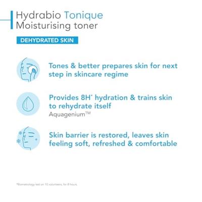 Bioderma Hydrabio Moisturising Toning Lotion 250 ml - thumbnail