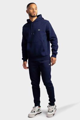Lacoste Hooded Trainingspak Heren Donkerblauw - Maat S - Kleur: Donkerblauw | Soccerfanshop Lacoste Hooded Trainingspak Heren Donkerblauw - Maat S - Kleur: Donkerblauw | Soccerfanshop