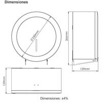 Mediclinics Mediclinics Mini jumboroldispenser PR2783 - wit - thumbnail