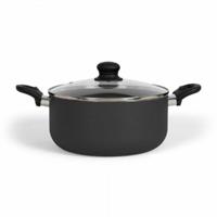 Kookpot Livoo Zwart Ø 24 cm 4 L - thumbnail