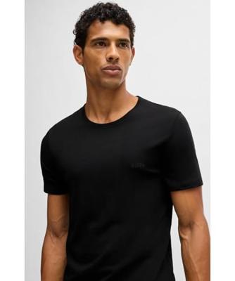Hugo Boss T-shirt O-hals Classic 3-pack zwart