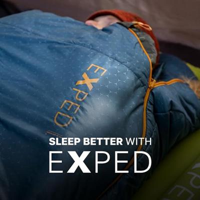 Exped Deepsleep 0° Left Mummie Slaapzak Ocean/Moraine L