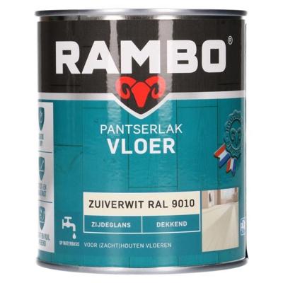 Pantserlak vloer dek zg 9010 0,75l Rambo - Rambo Pantserlak vloer dek zg 9010 0,75l Rambo - Rambo