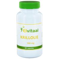 Elvitum Krill olie 500mg 90 Capsules - thumbnail